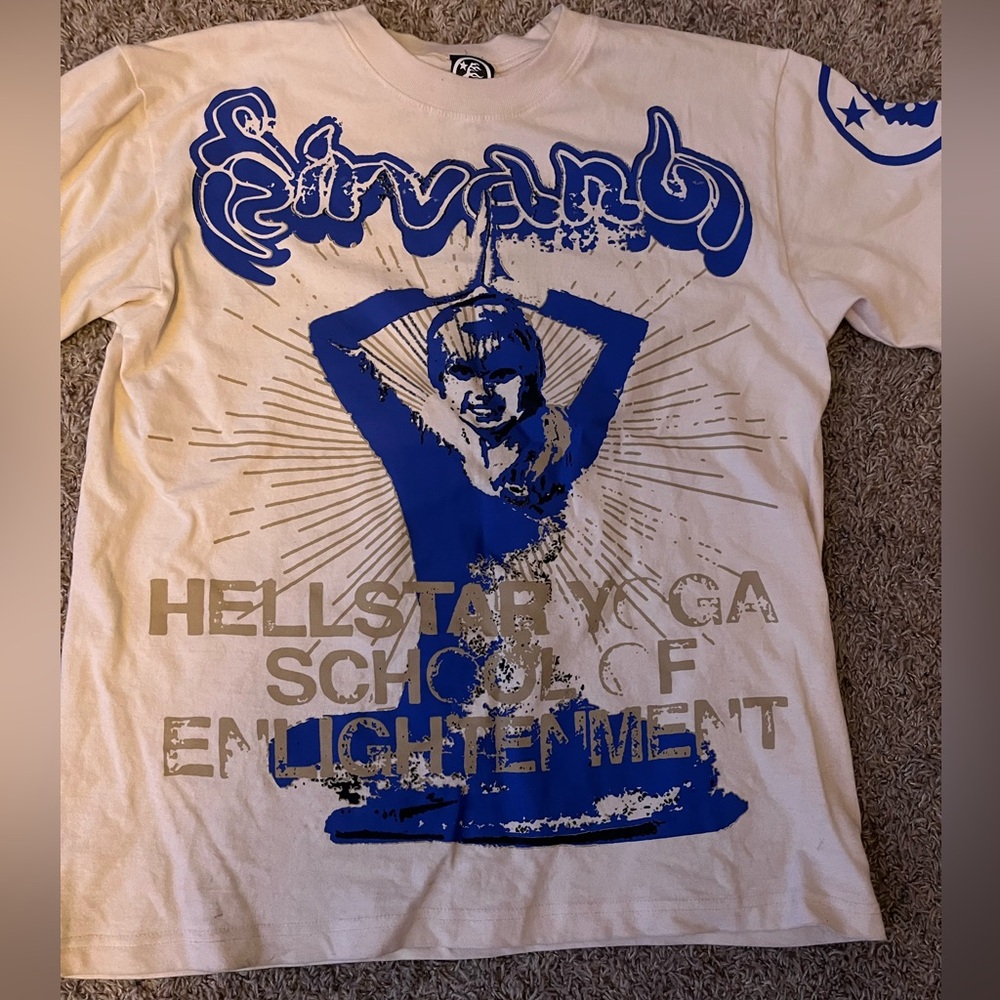 Hellstar studios Yoga T-shirt size Medium
